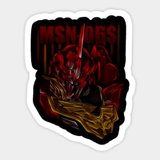 Gundam MSN-06S sinanju Sticker